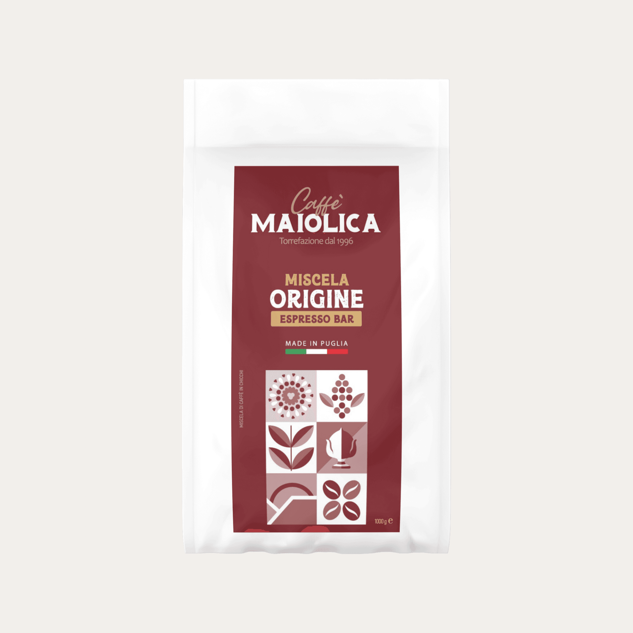 Caffè Maiolica miscela origine 1 kg in chicchi