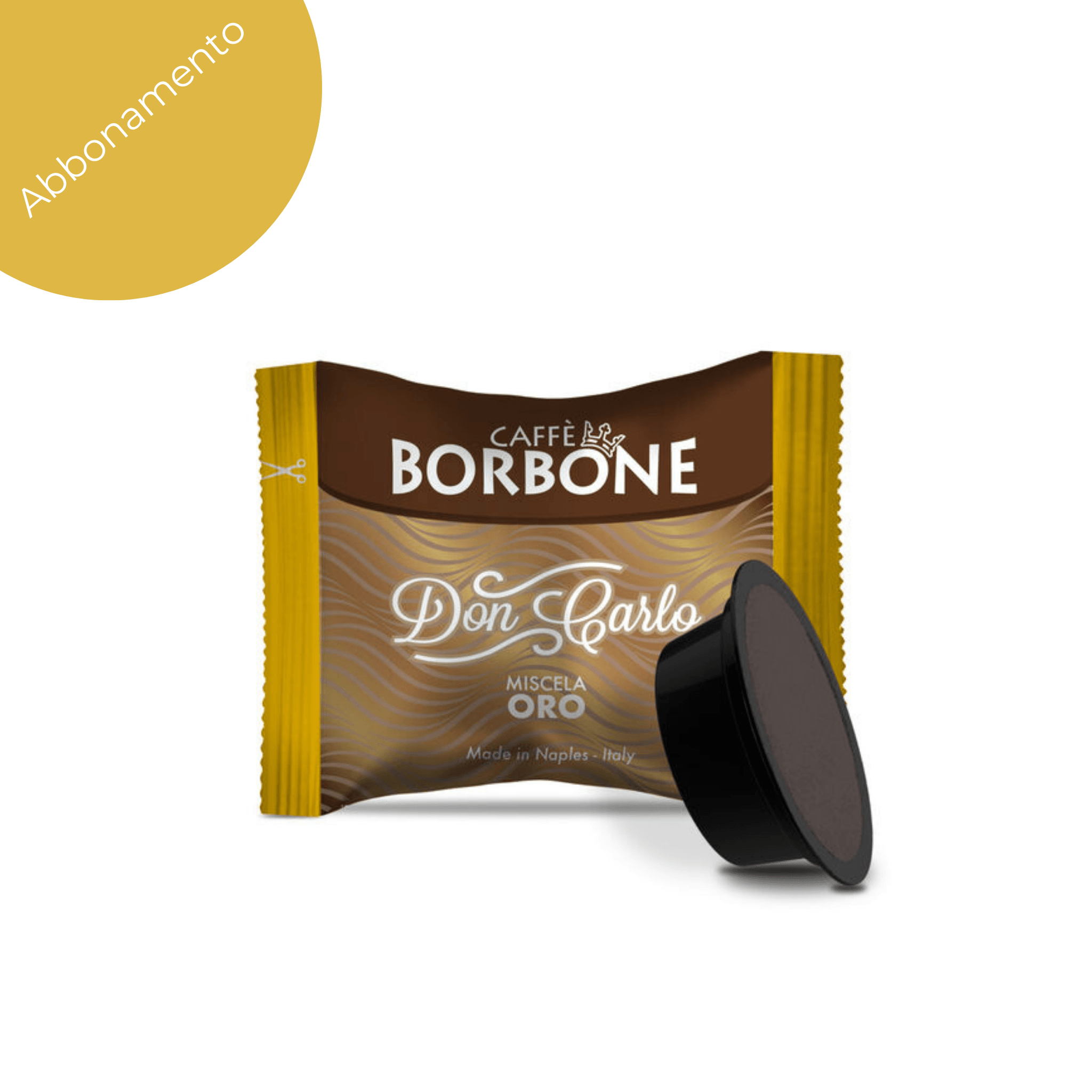 Abbonamento Capsule Borbone Compatibili Don Carlo Miscela oro