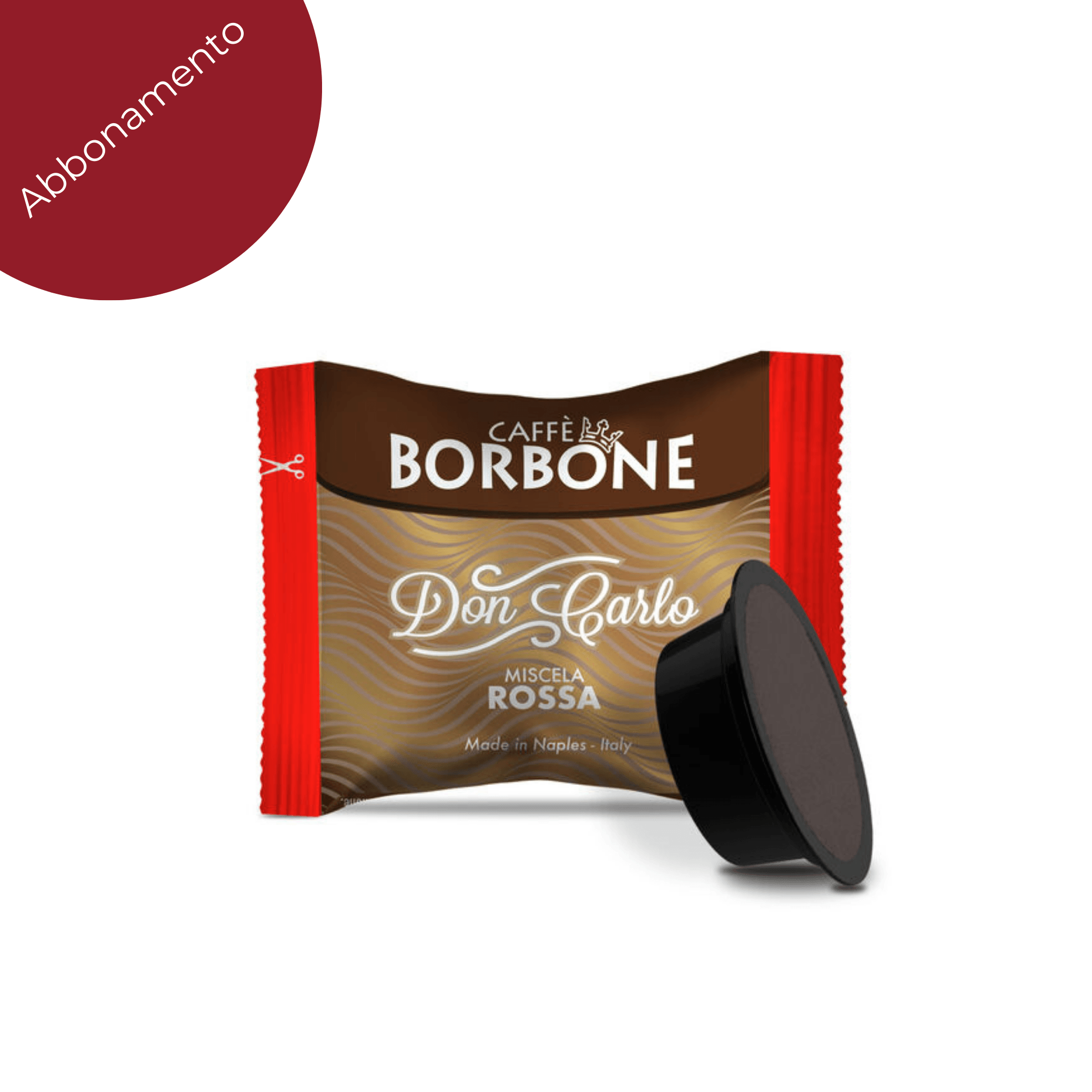 Abbonamento Capsule Borbone Compatibili Don Carlo Miscela rossa