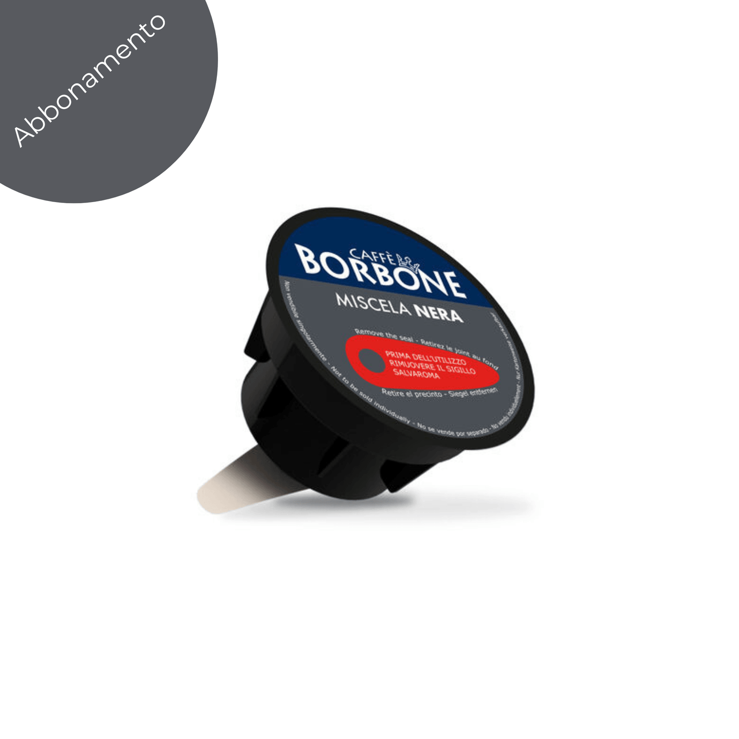 Abbonamento Caffé Borbone capsule dolce gusto miscela nera