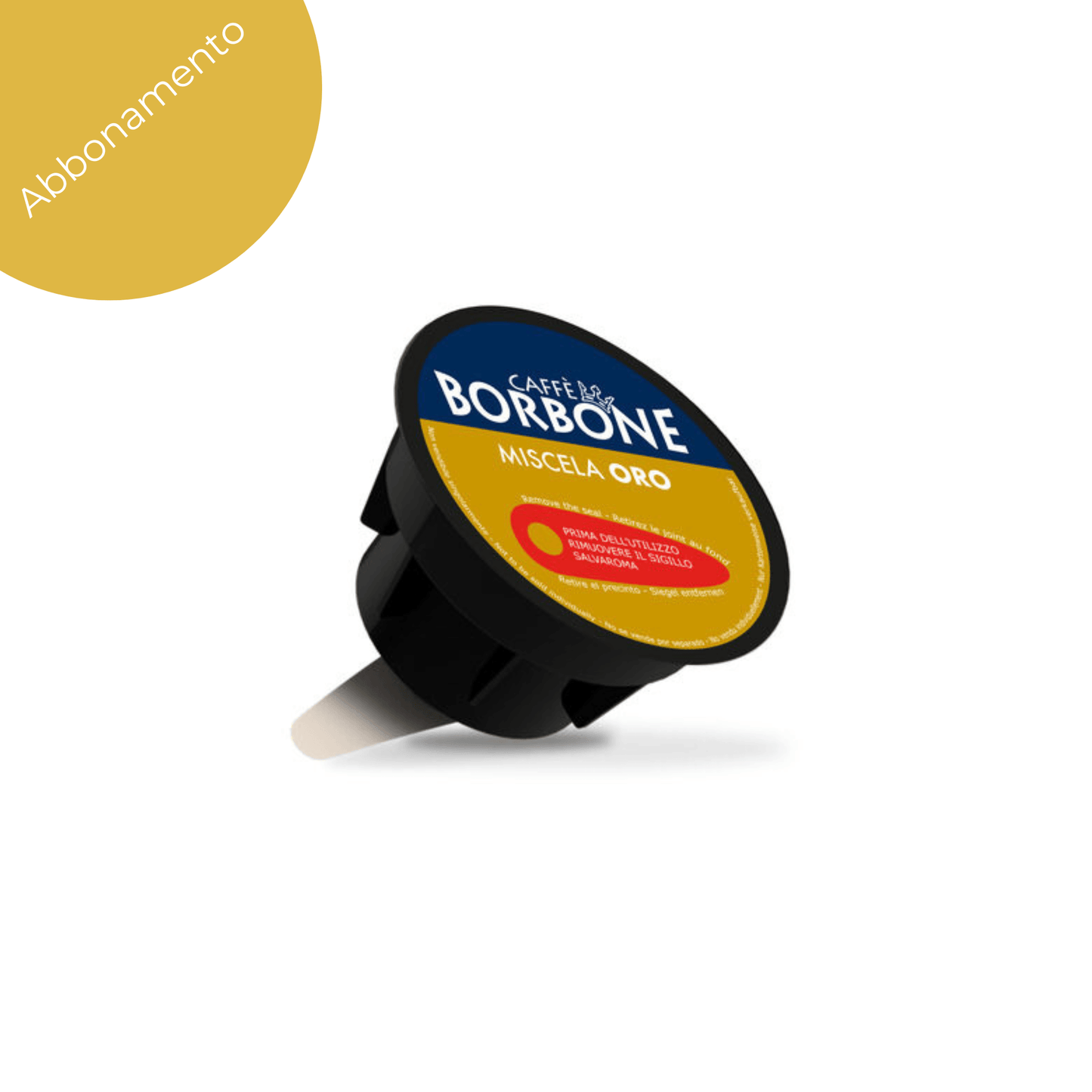 Abbonamento Caffé Borbone capsule dolce gusto miscela oro