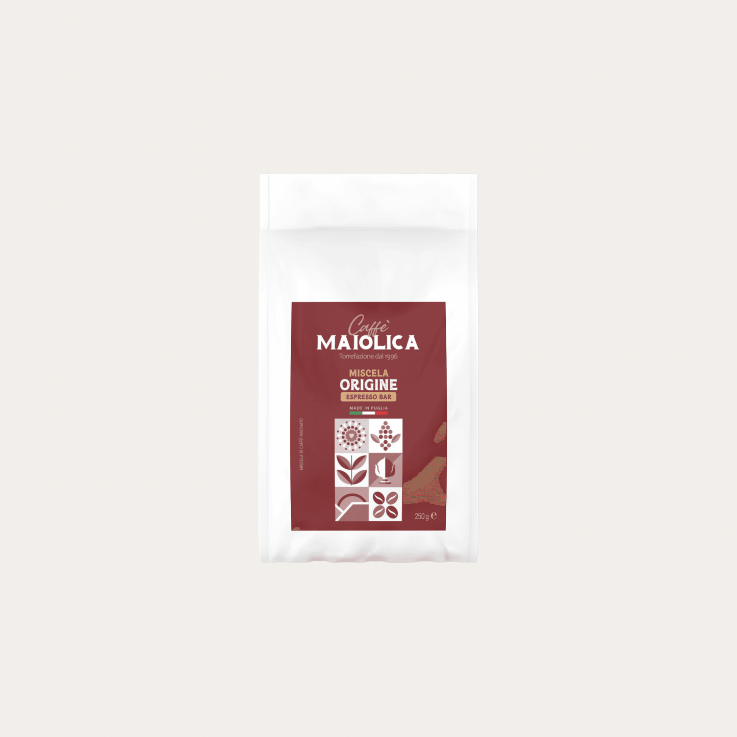 Caffè Maiolica miscela origine 250 gr macinato