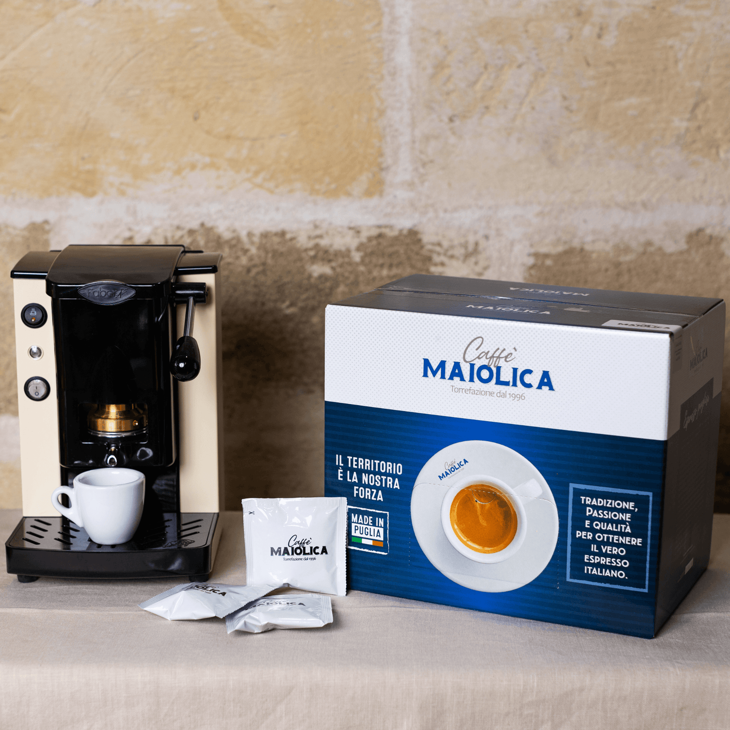 Caffè Maiolica cialde ESE 44 mm miscela Origine