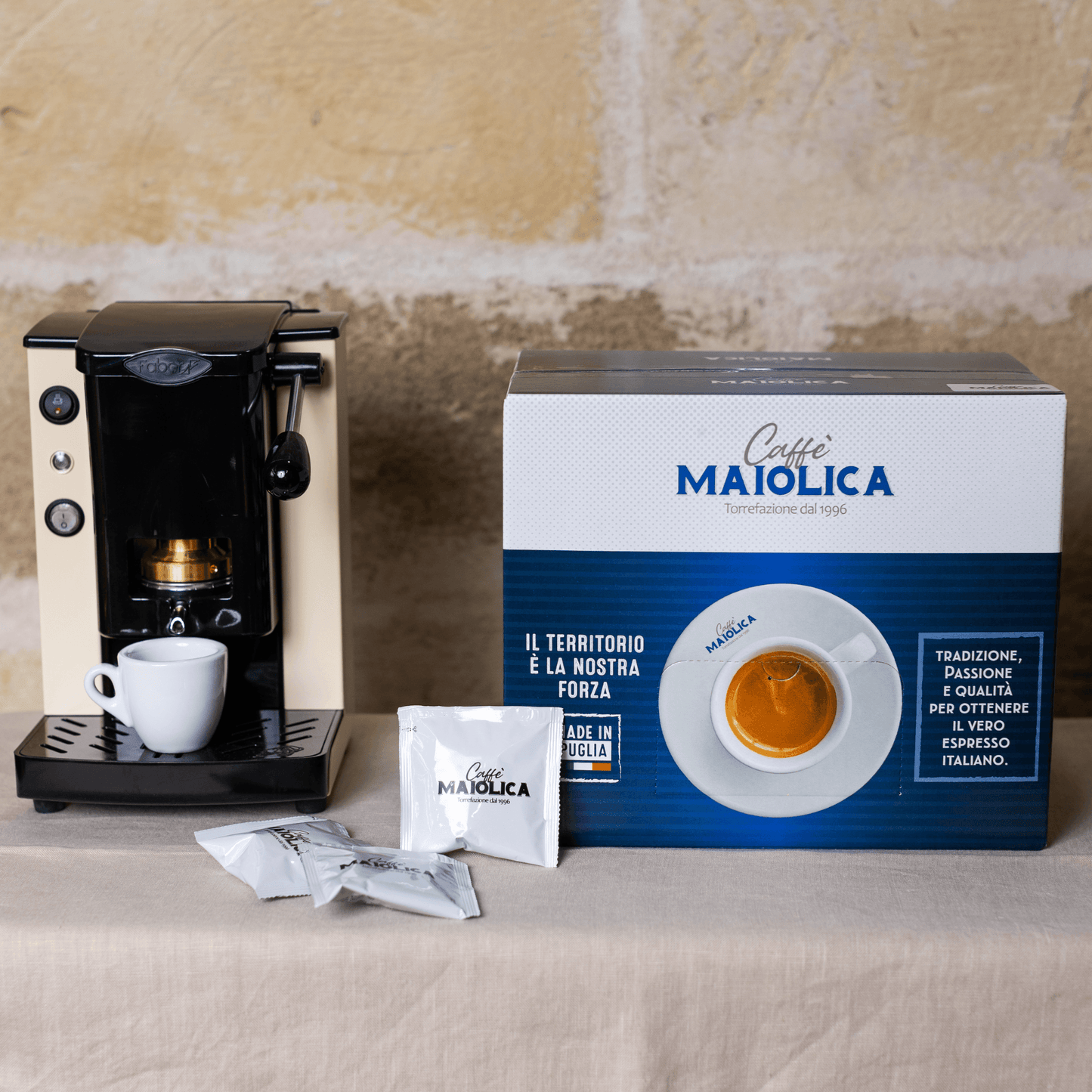 Caffè Maiolica cialde ESE 44 mm miscela Origine