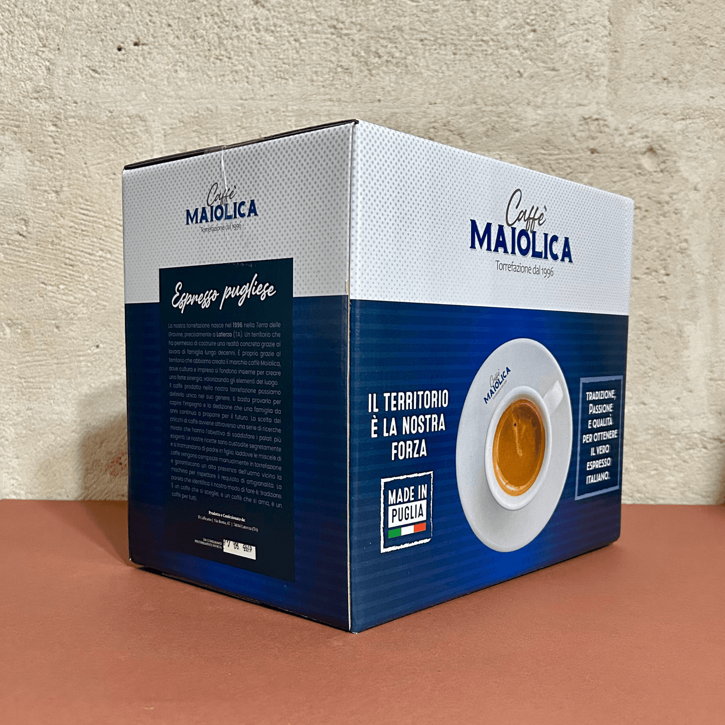 Caffè Maiolica capsule Nespresso miscela Tradizione