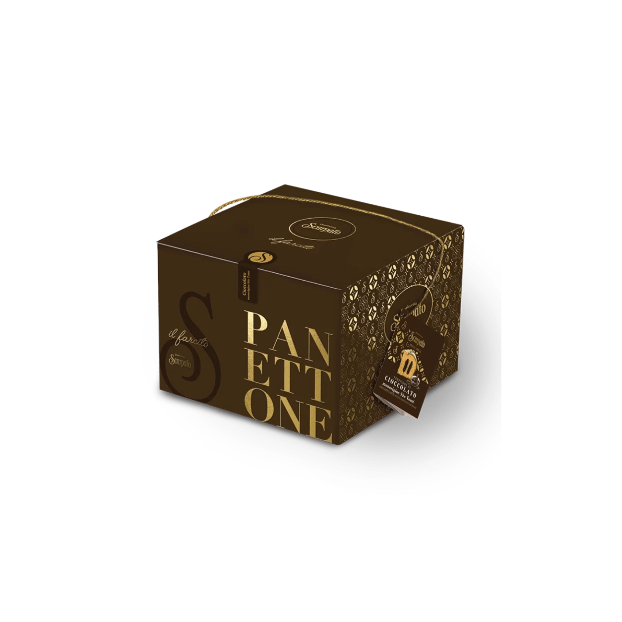 Scarpato Panettone al Cioccolato monorigine São Tomé