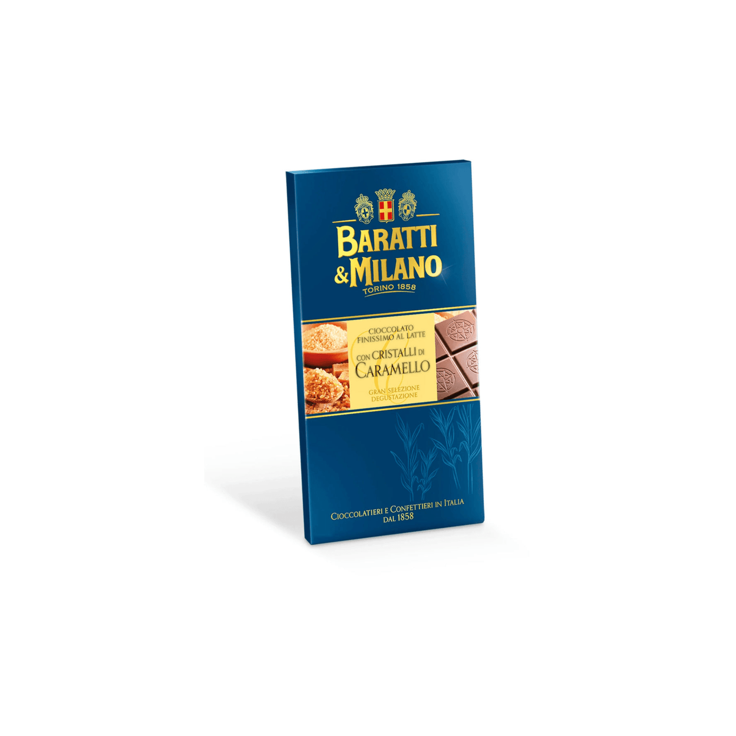 Baratti & Milano Tavoletta Al Latte Con Cristalli Di Caramello 75g