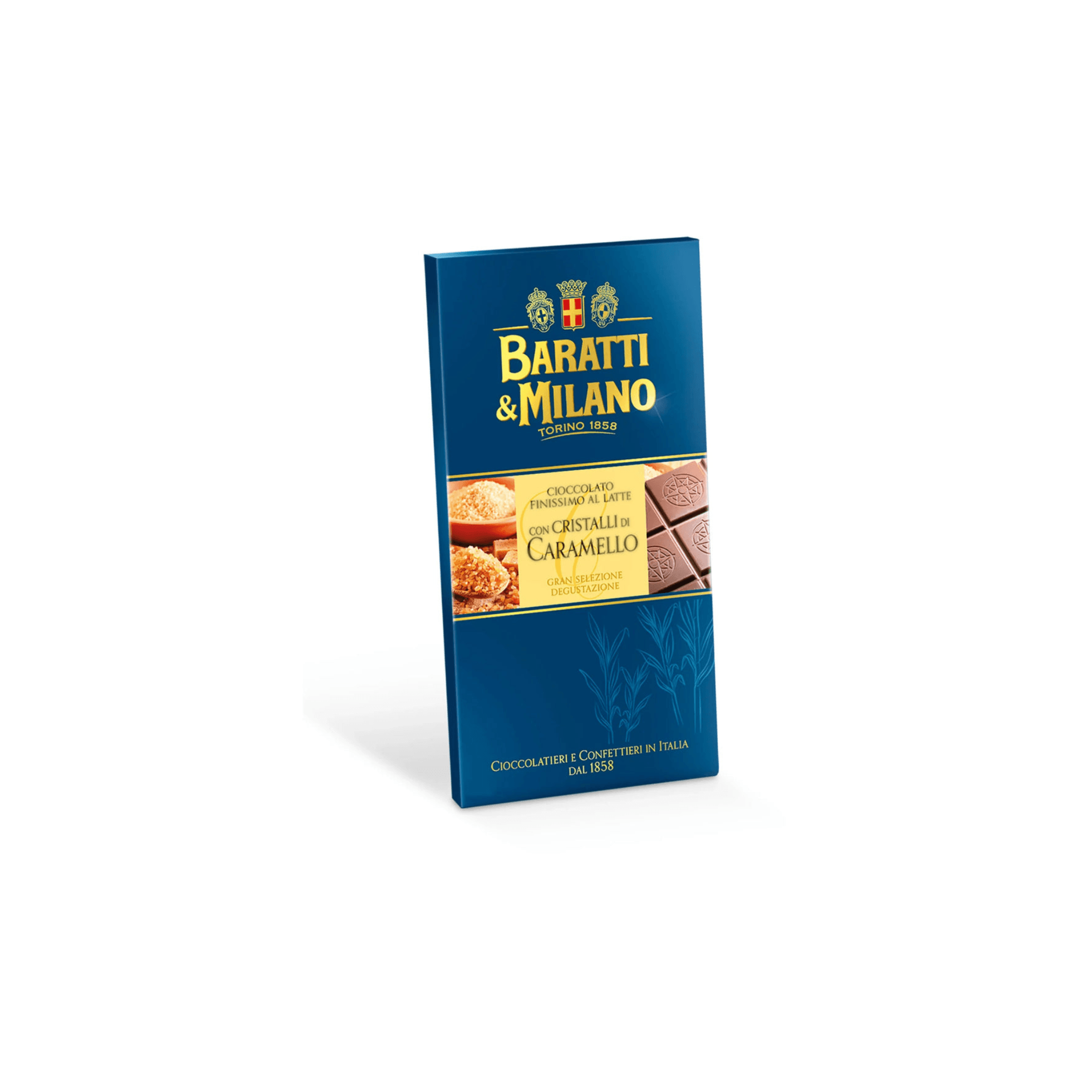 Baratti & Milano Tavoletta Al Latte Con Cristalli Di Caramello 75g