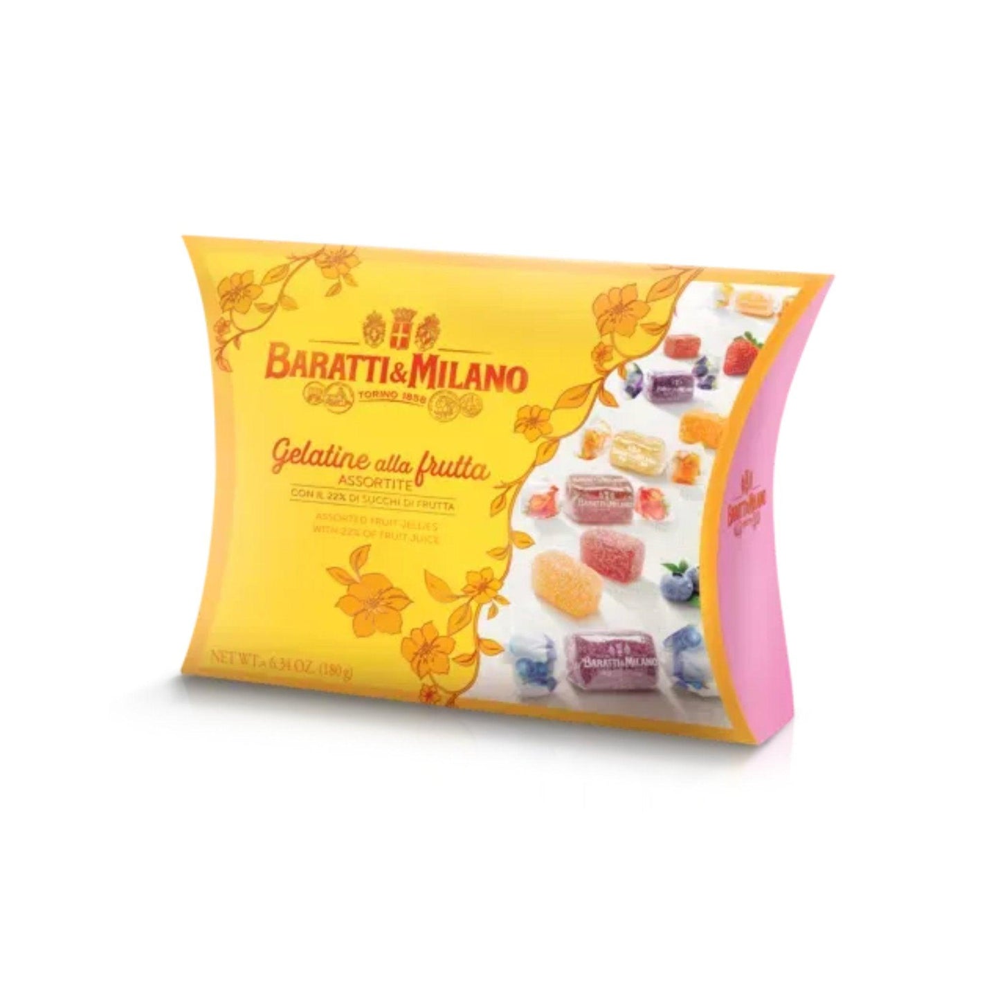 Baratti & Milano cuscino Giada con gelatine alla frutta 180 gr - Il Caffeario 1996