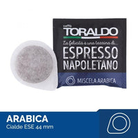 Caffè Toraldo in cialde miscela arabica - Il Caffeario 1996