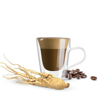 capsule Borbone COMPATIBILI con macchine a marchio Lavazza®* A Modo Mio®* - Bevanda solubile al gusto GINSENG - Il Caffeario 1996