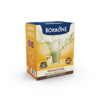 capsule Borbone COMPATIBILI con macchine a marchio Lavazza®* A Modo Mio®* - Bevanda solubile gusto cioccolata bianca e PISTACCHIO - Il Caffeario 1996