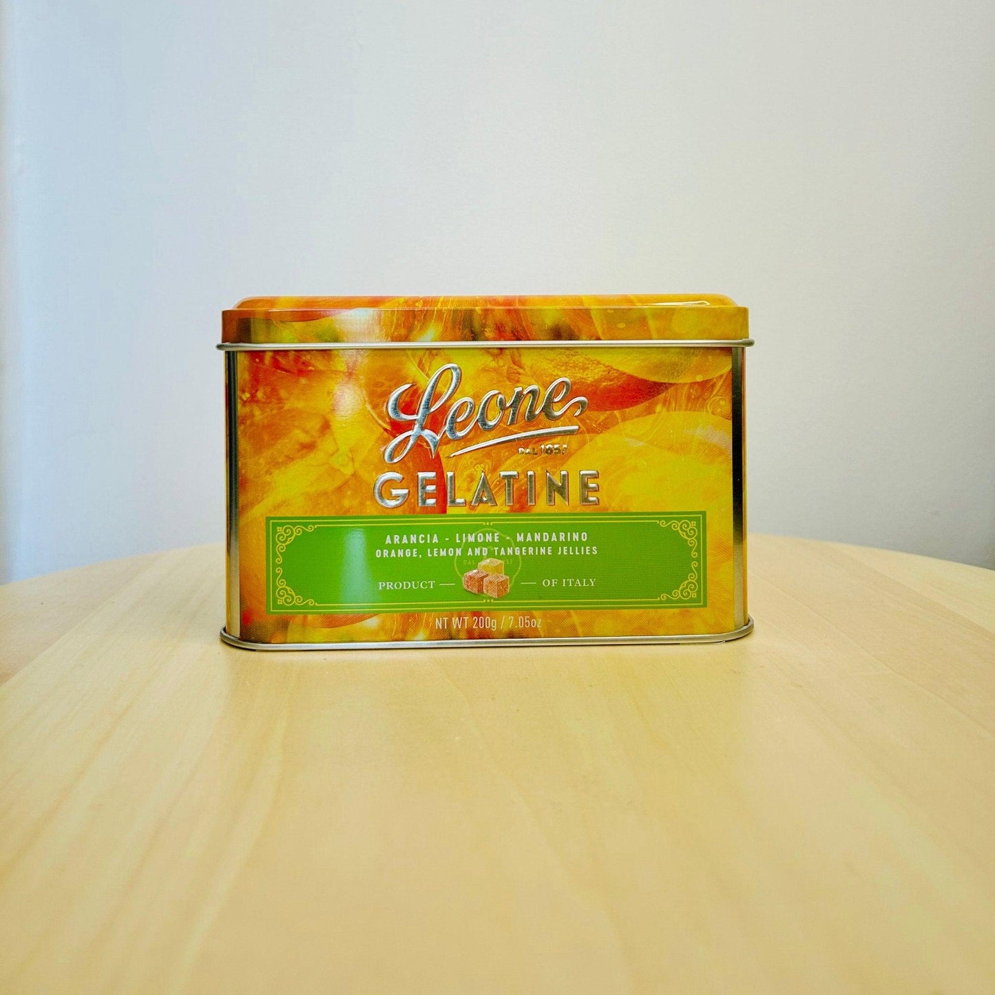 Leone latta small gelatine agrumi - Il Caffeario 1996