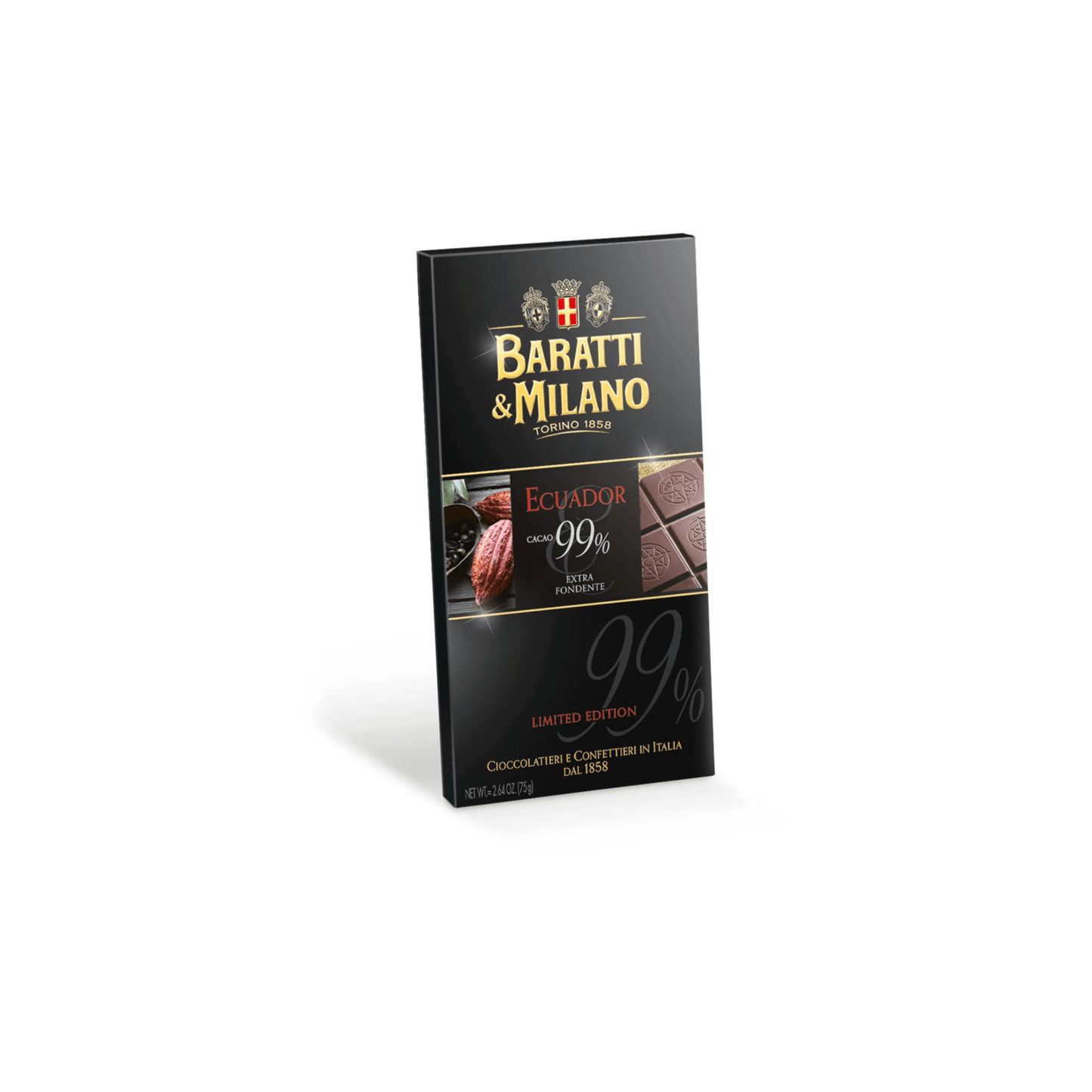 Baratti & Milano Tavoletta Extra Fondente 99% Ecuador 75g