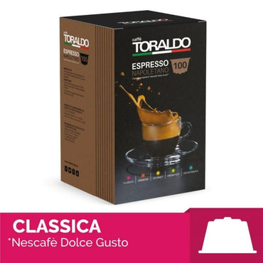 Toraldo Capsule Compatibili Nescafè Dolce Gusto* - Miscela Classica - Il Caffeario 1996