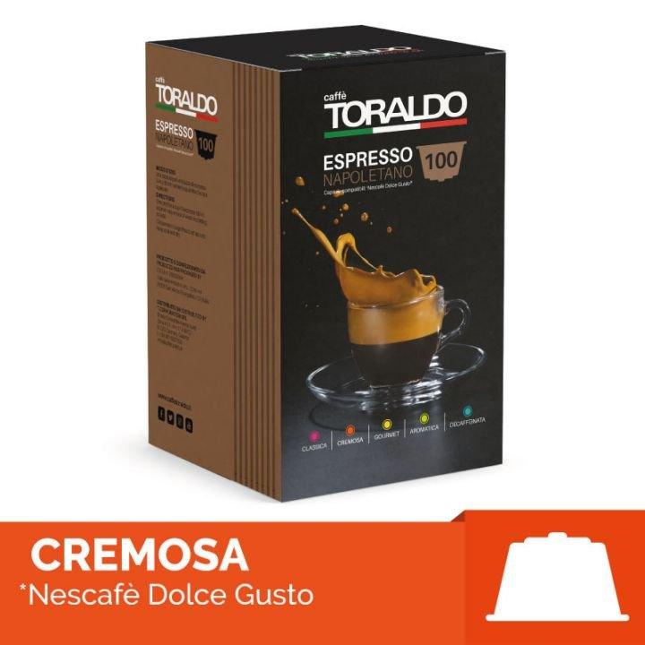 Toraldo Capsule Compatibili Nescafè Dolce Gusto* - Miscela Cremosa - Il Caffeario 1996