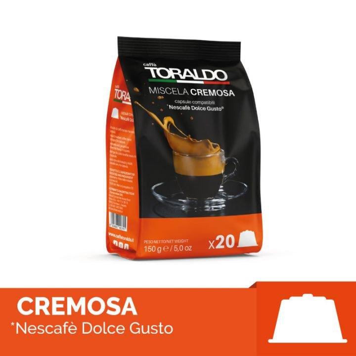 Toraldo Capsule Compatibili Nescafè Dolce Gusto* - Miscela Cremosa - Il Caffeario 1996