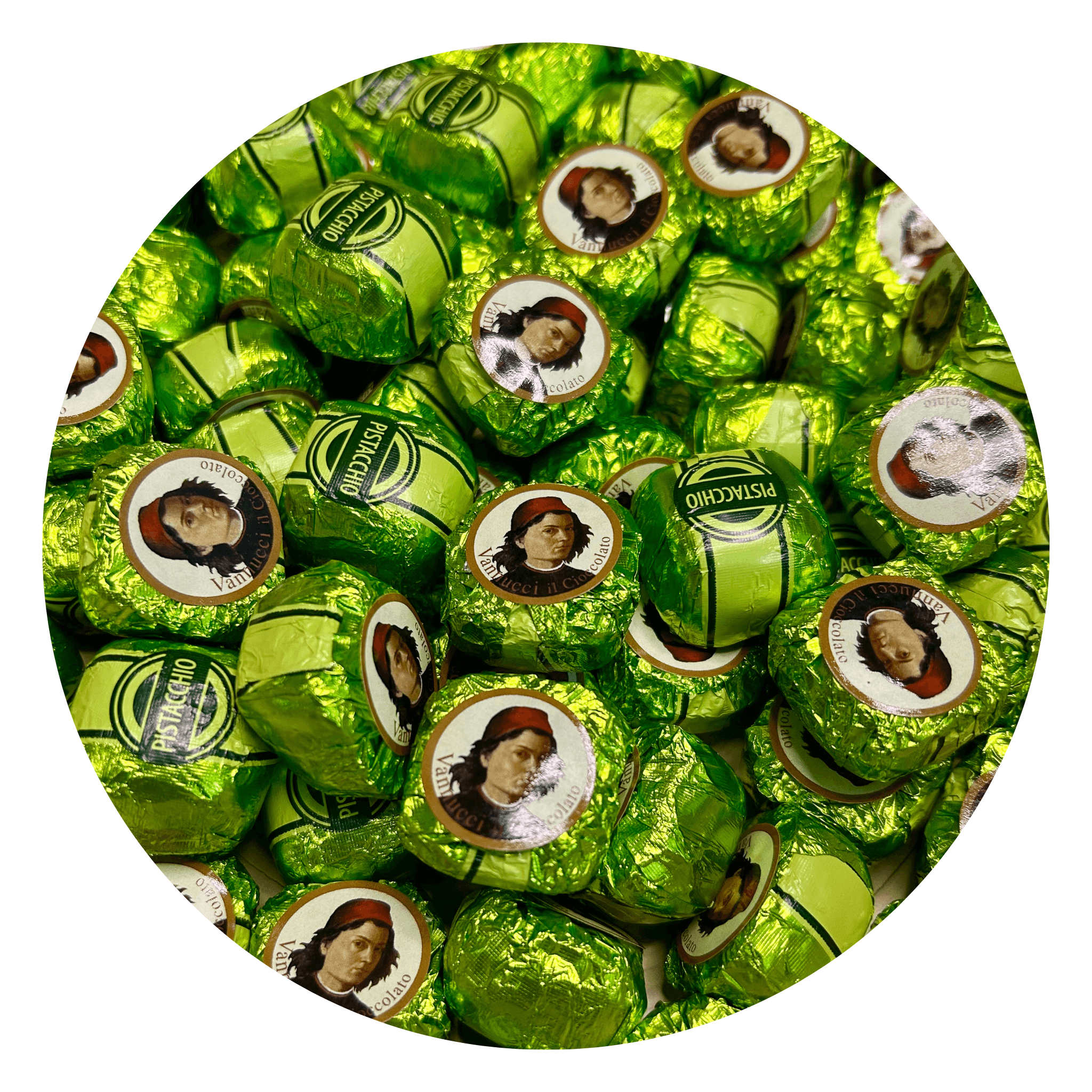 Cioccolatini Vannucci pistacchio